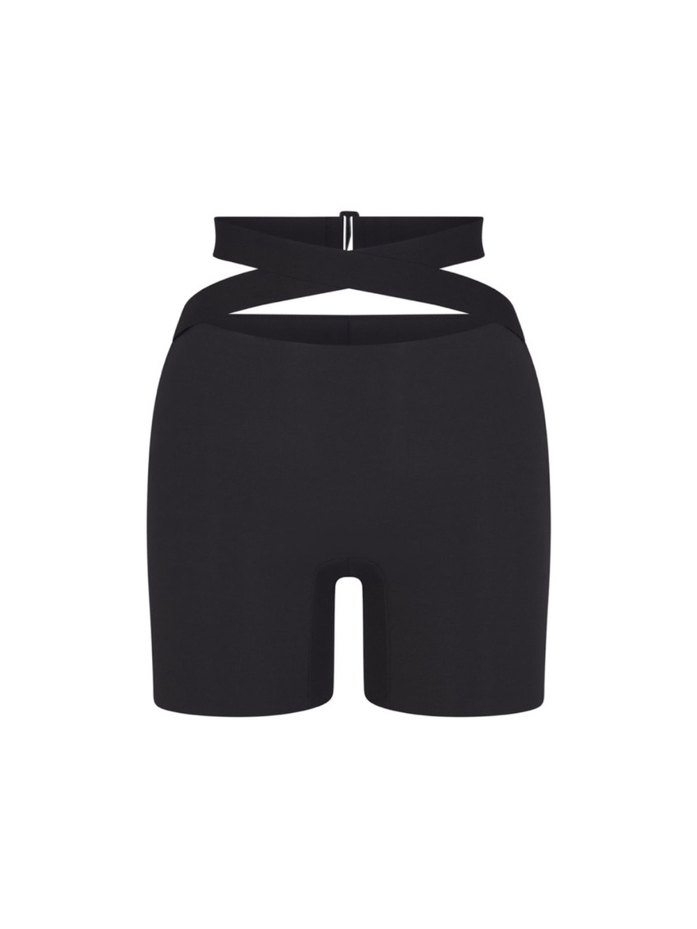 SKIMS FITS EVERYBODY WRAP SHORTS IN ONYX S